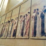 Communion of Saints Tapestries at Cathedral of Our Lady of Angels, Los Angeles, California