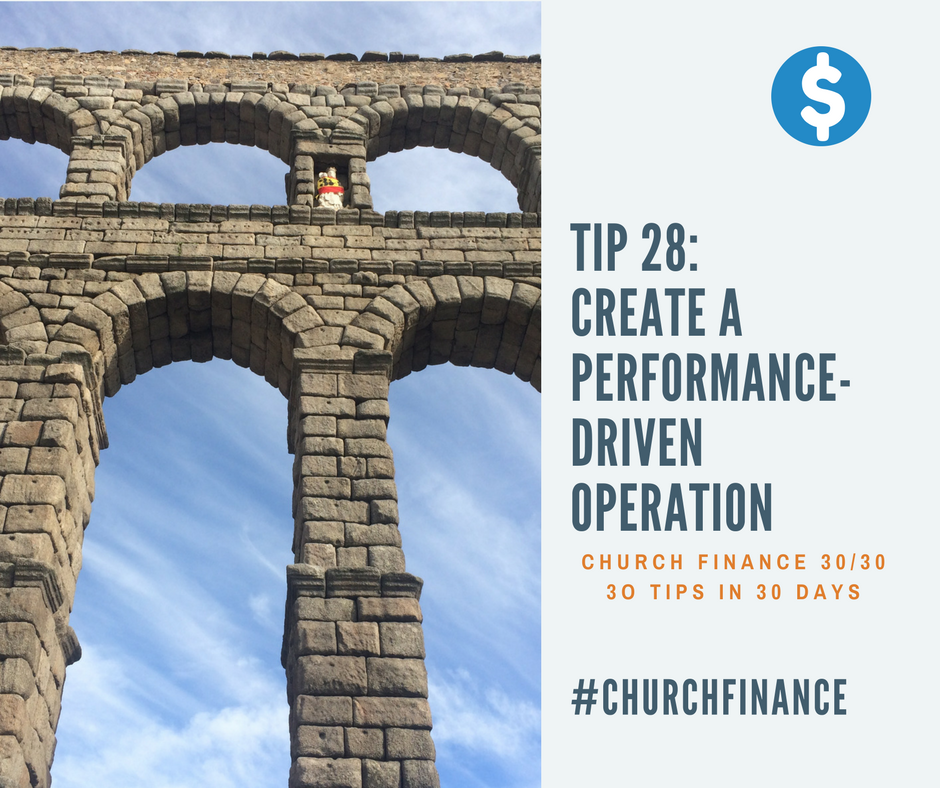 Performance Driven Churches