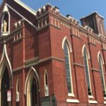 picture of the outside of St. Paul Catholic Church in Philadelphia Pennsylvania