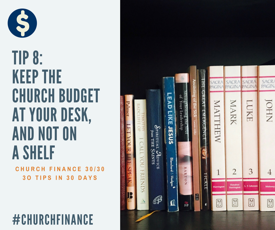 Budgets Are Not Good-Looking Shelf Documents